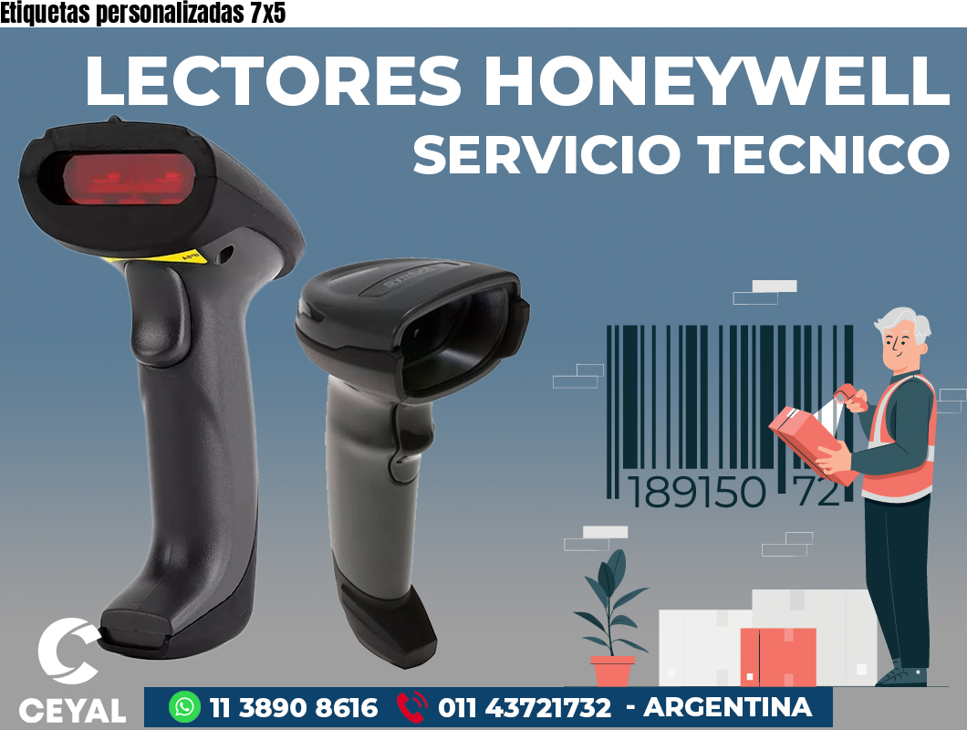 Etiquetas personalizadas 7x5