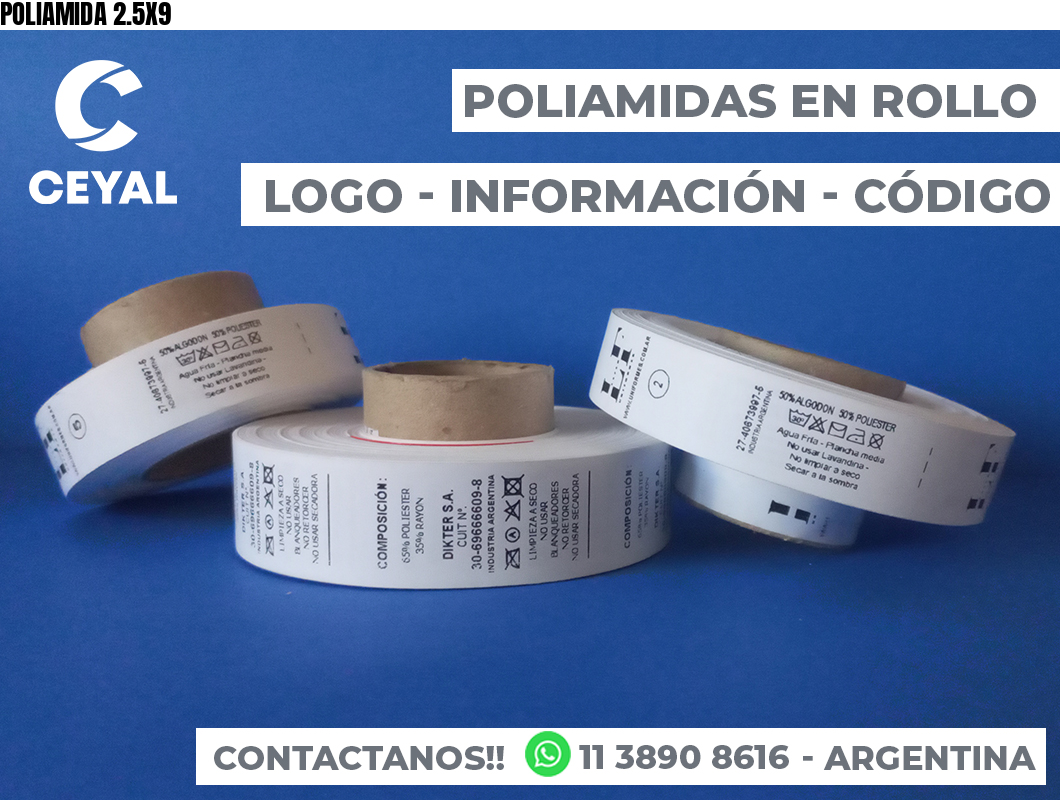POLIAMIDA 2.5X9
