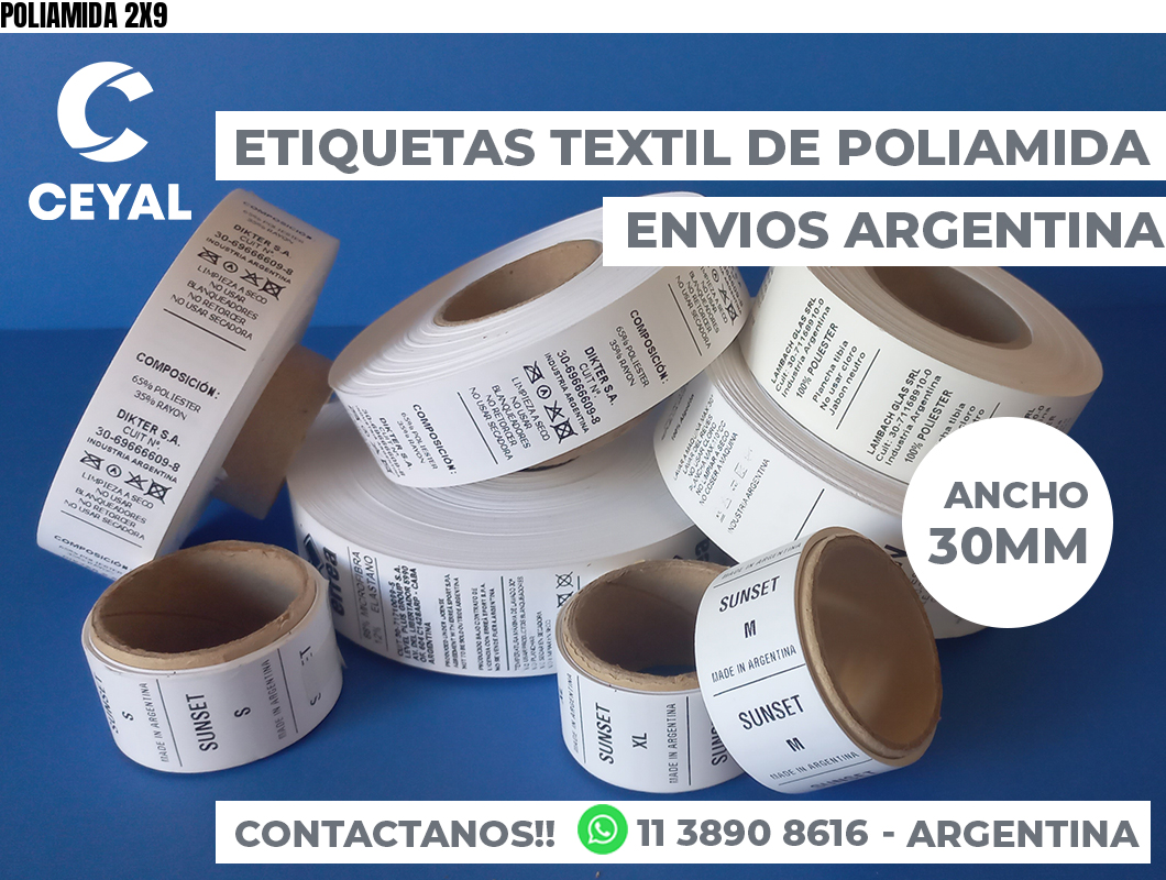 POLIAMIDA 2X9