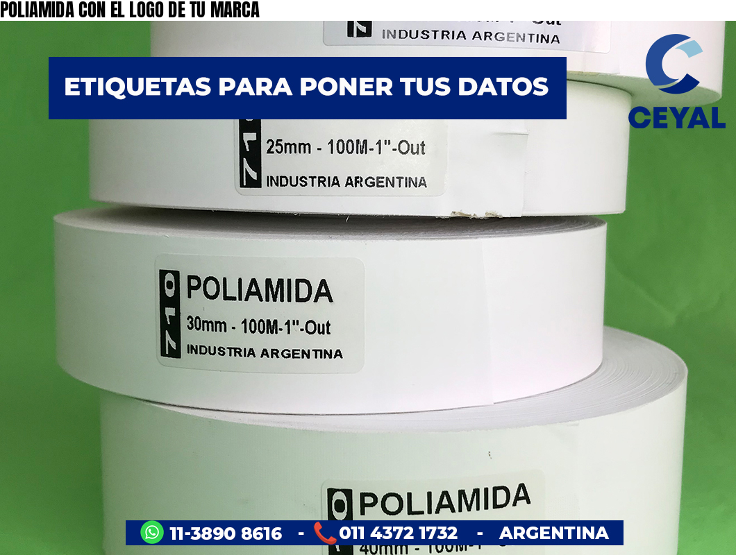POLIAMIDA CON EL LOGO DE TU MARCA