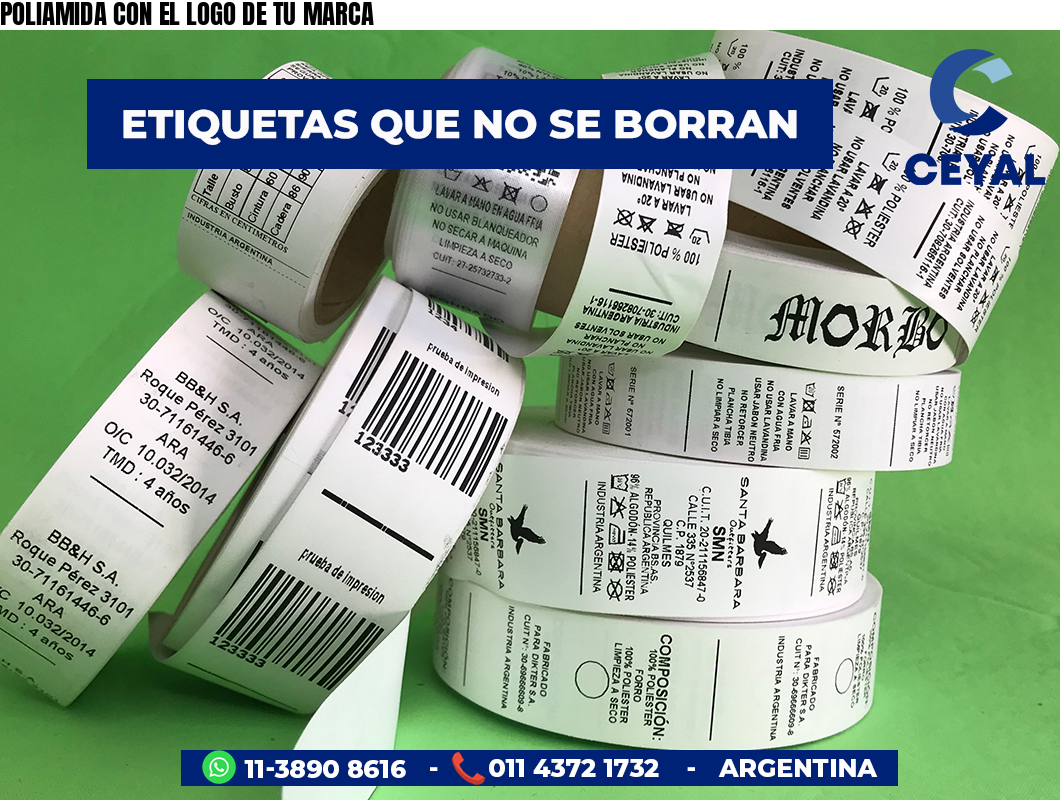 POLIAMIDA CON EL LOGO DE TU MARCA