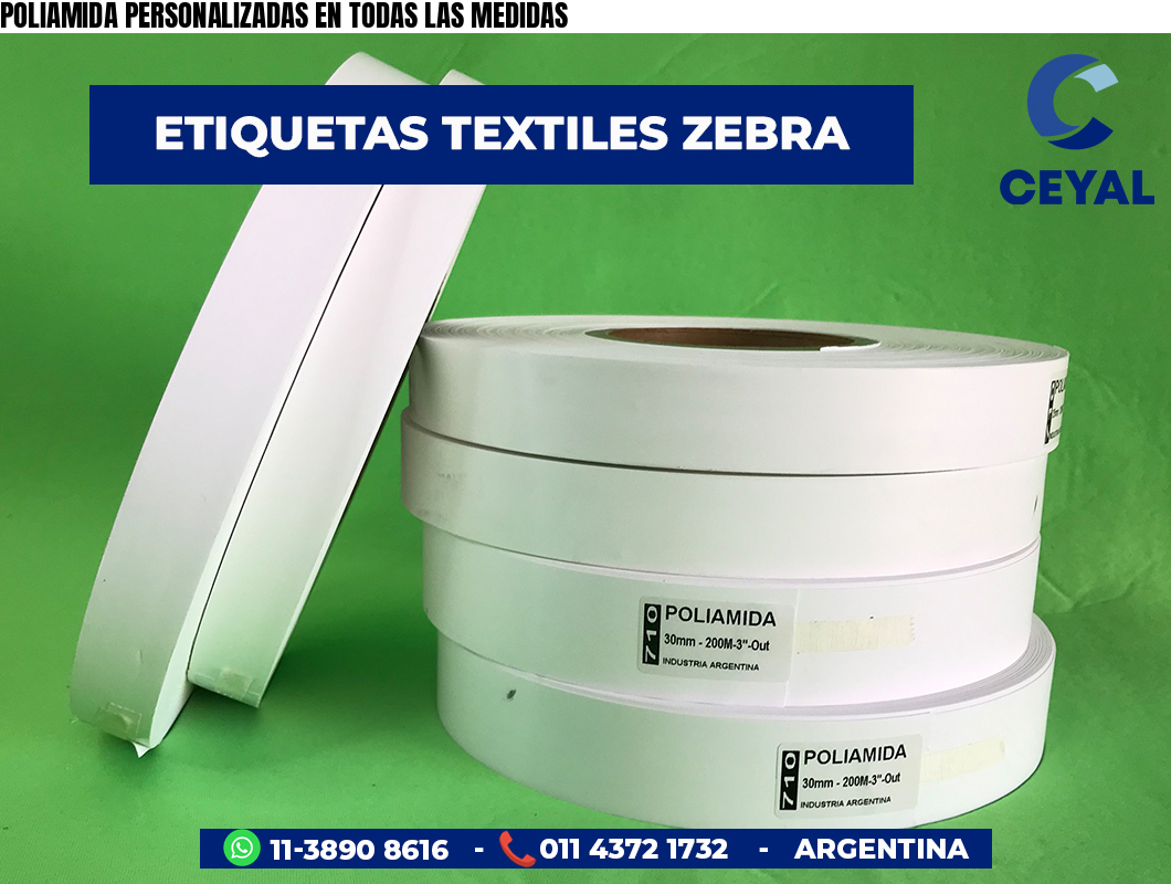 POLIAMIDA PERSONALIZADAS EN TODAS LAS MEDIDAS