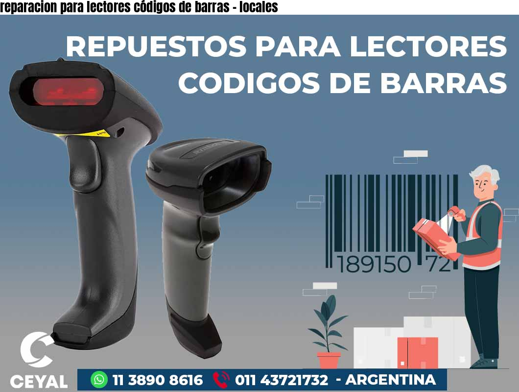 reparacion para lectores códigos de barras – locales
