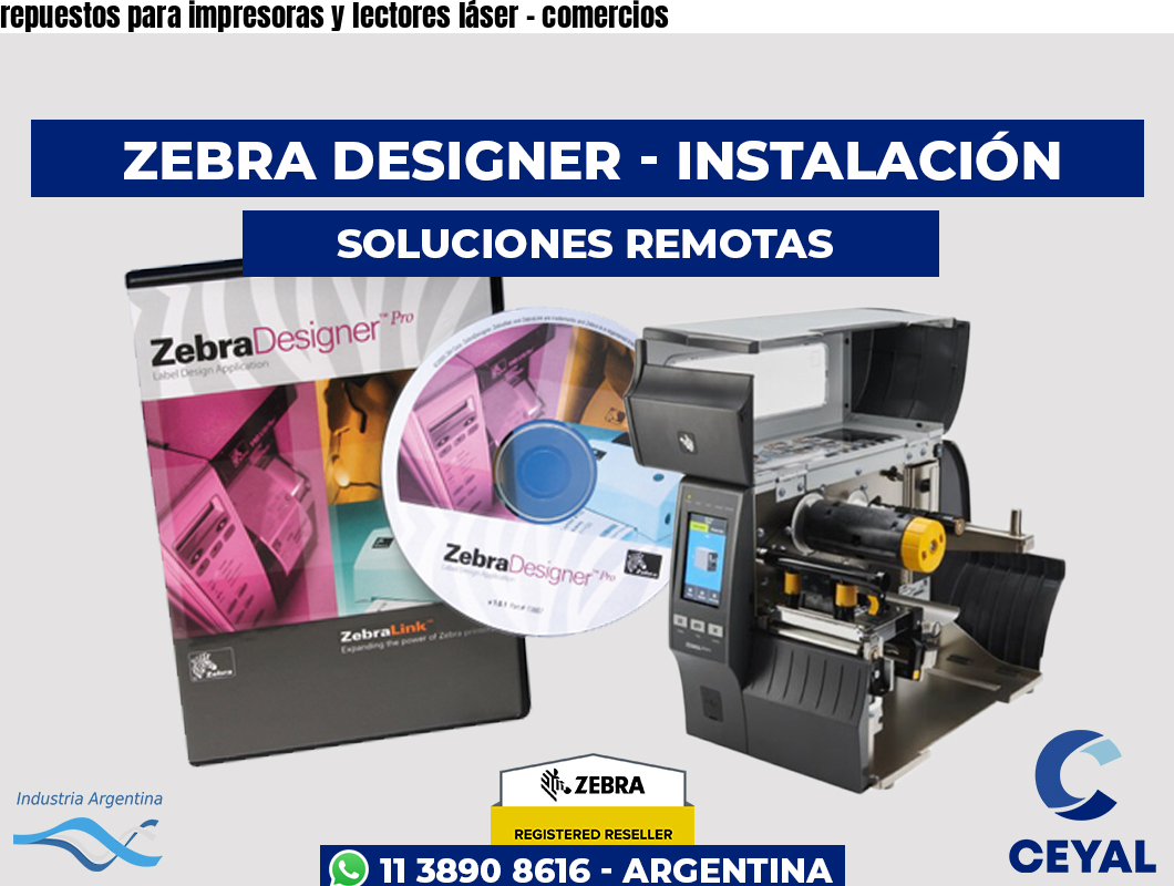 repuestos para impresoras y lectores láser – comercios