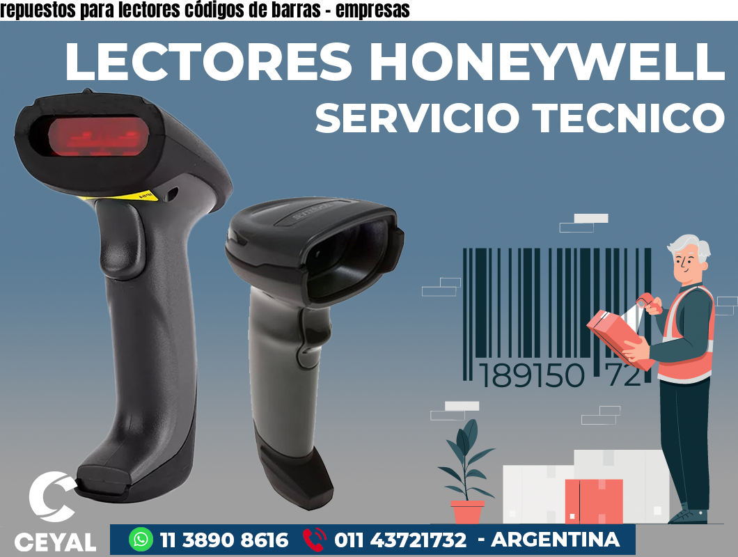 repuestos para lectores códigos de barras – empresas