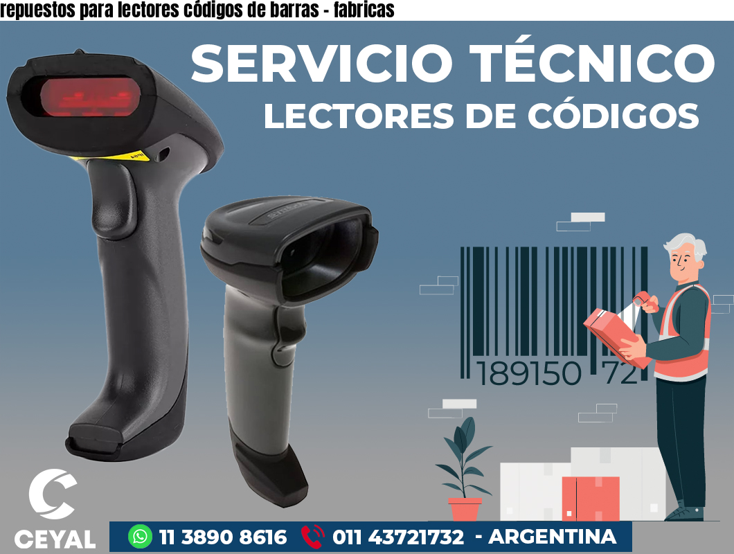 repuestos para lectores códigos de barras – fabricas