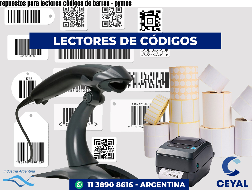 repuestos para lectores códigos de barras - pymes