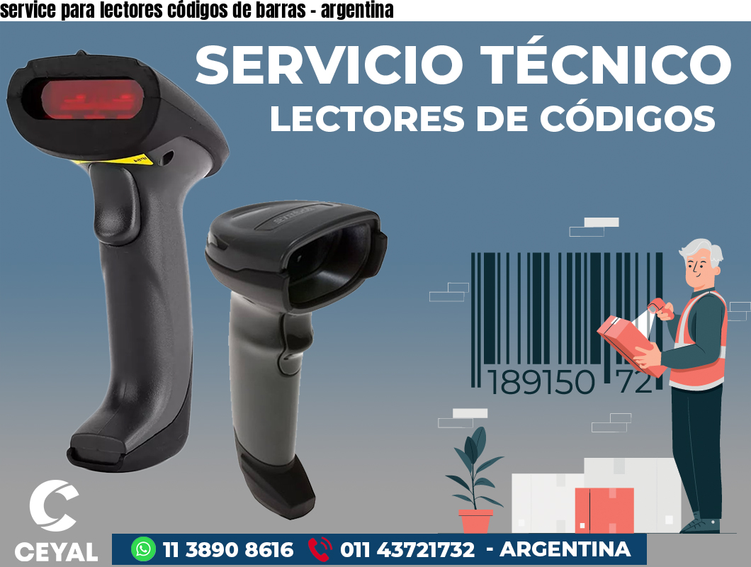 service para lectores códigos de barras – argentina