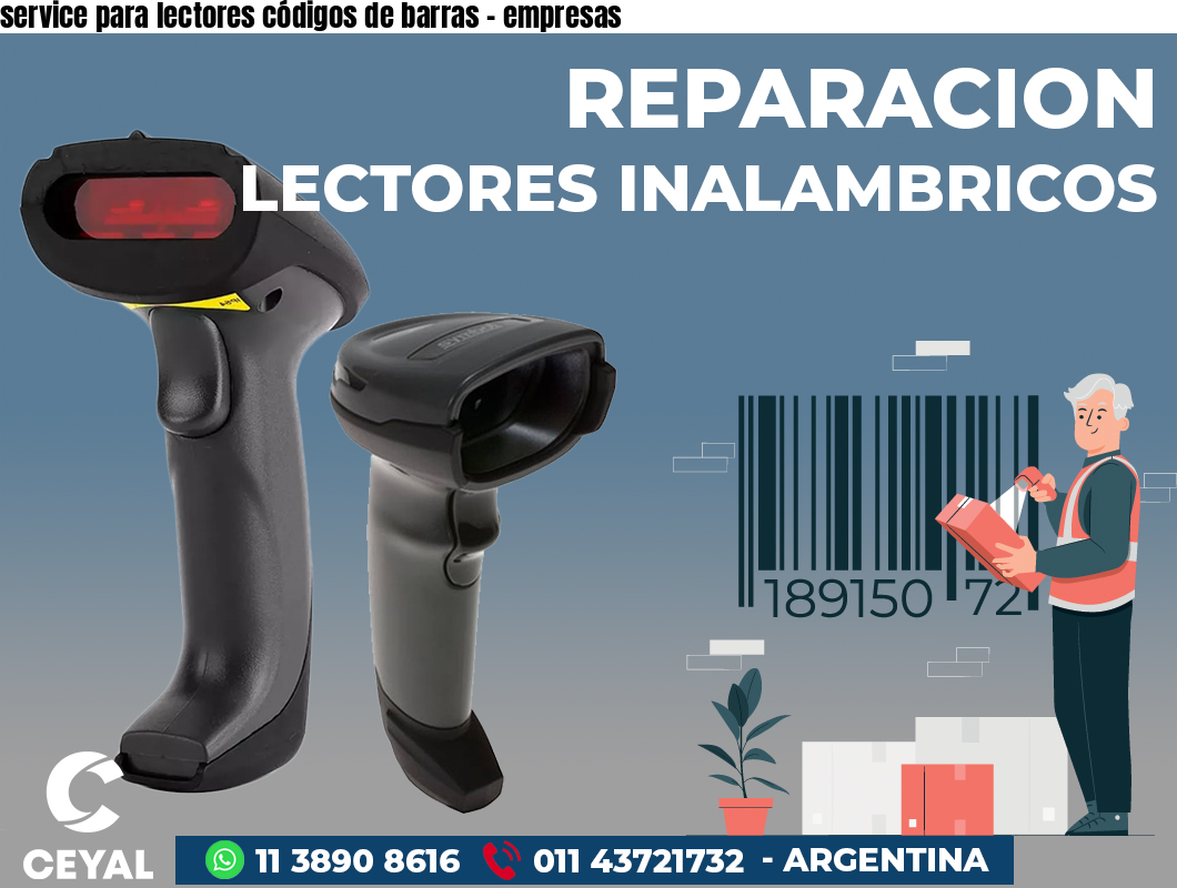 service para lectores códigos de barras – empresas