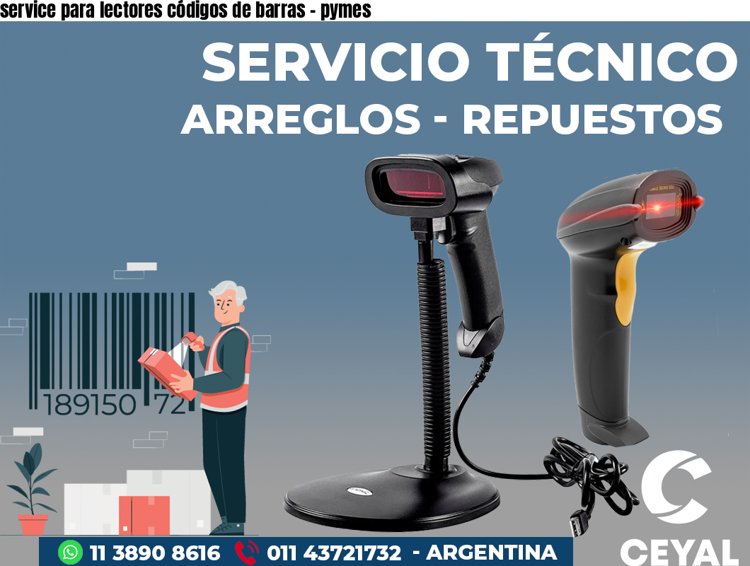 service para lectores códigos de barras – pymes