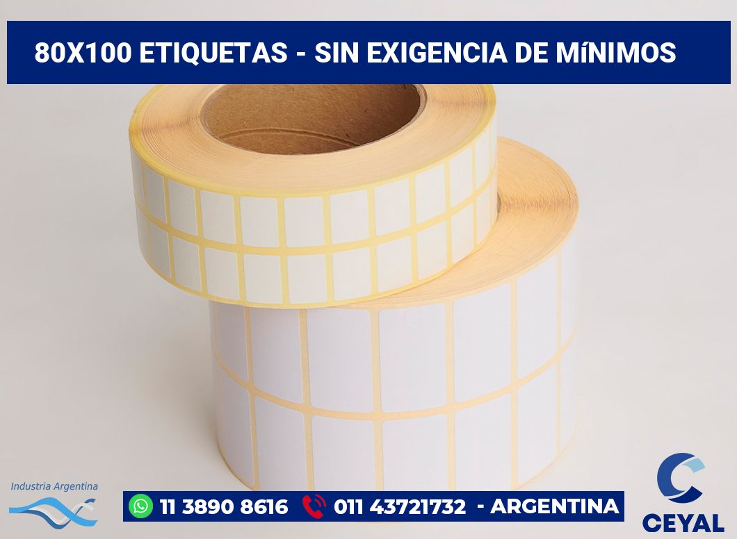 80x100 Etiquetas