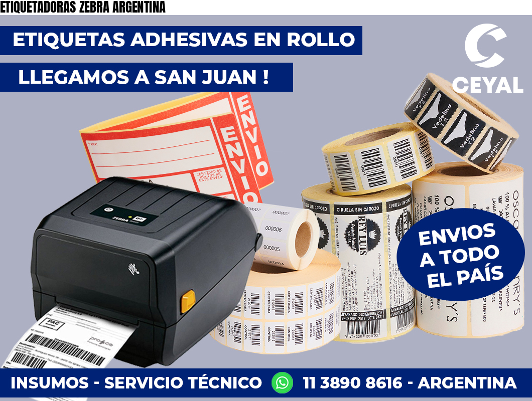 ETIQUETADORAS ZEBRA ARGENTINA