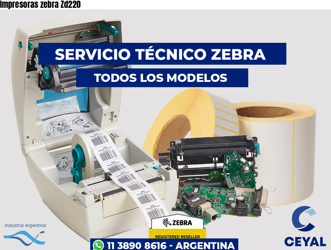 Impresoras zebra Zd220