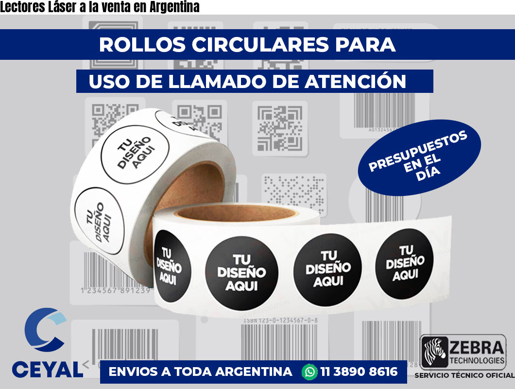 Lectores Láser a la venta en Argentina