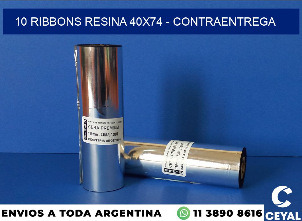 10 Ribbons resina 40×74 – contraentrega