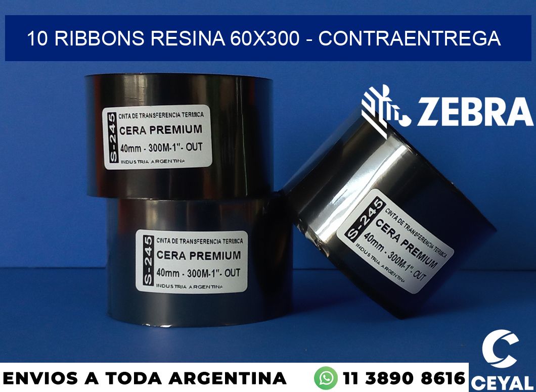 10 Ribbons resina 60x300 - contraentrega