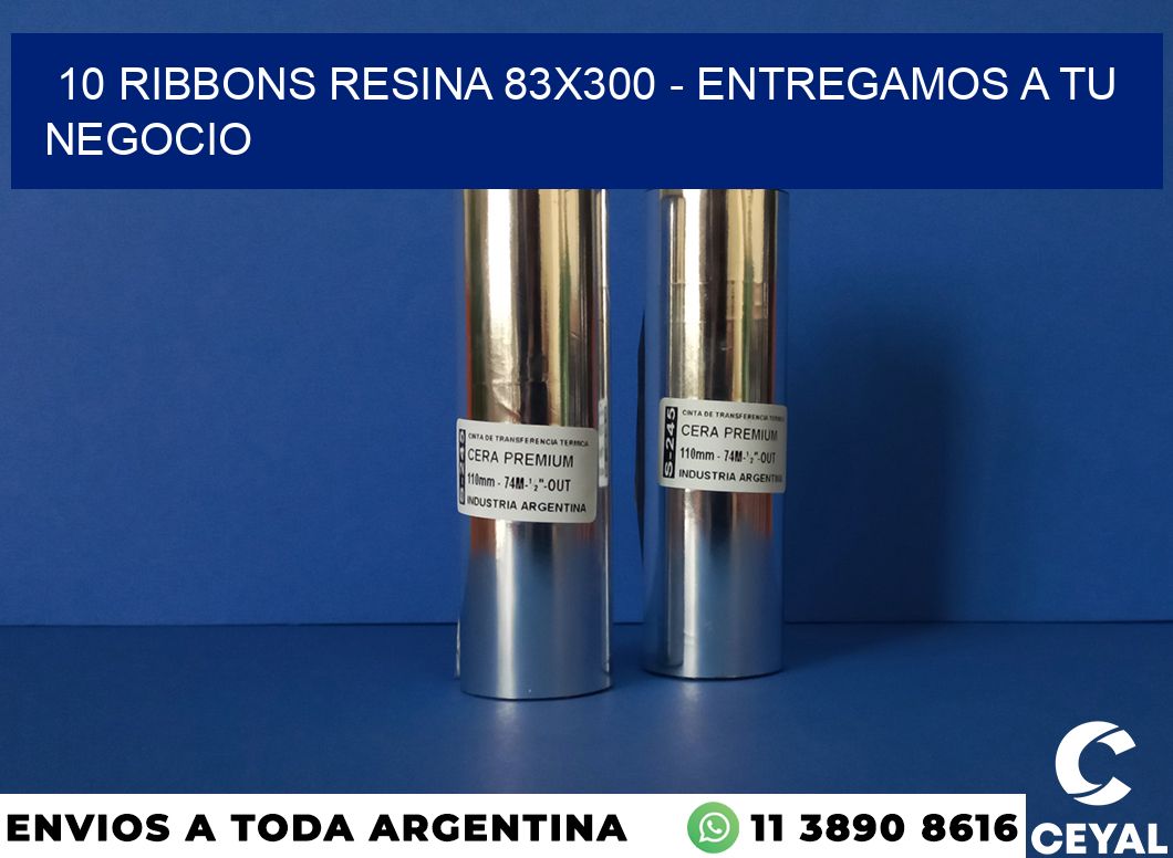 10 Ribbons resina 83×300 – entregamos a tu negocio