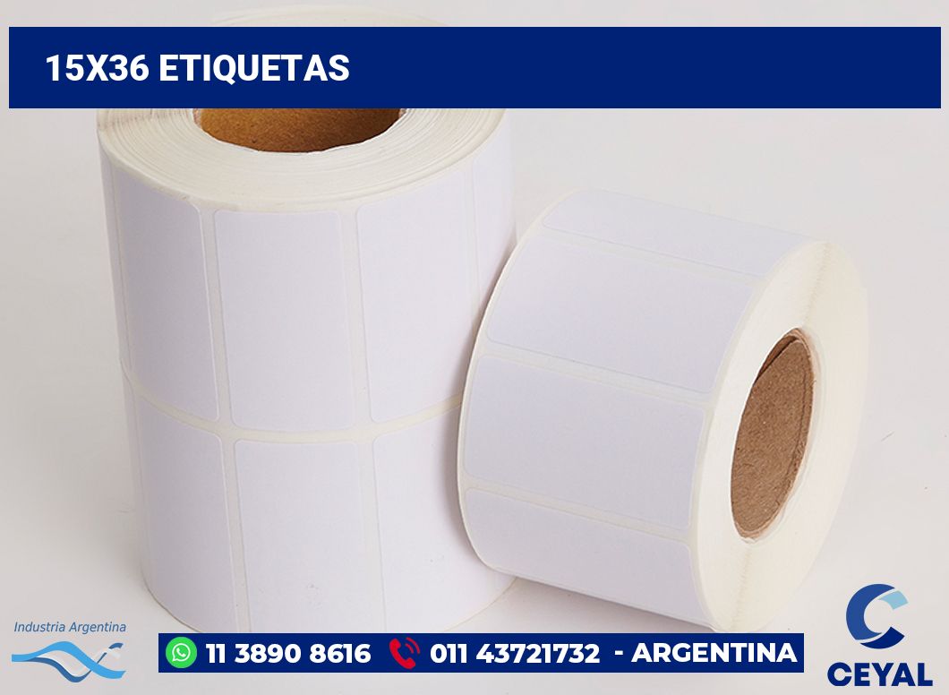 15x36 Etiquetas