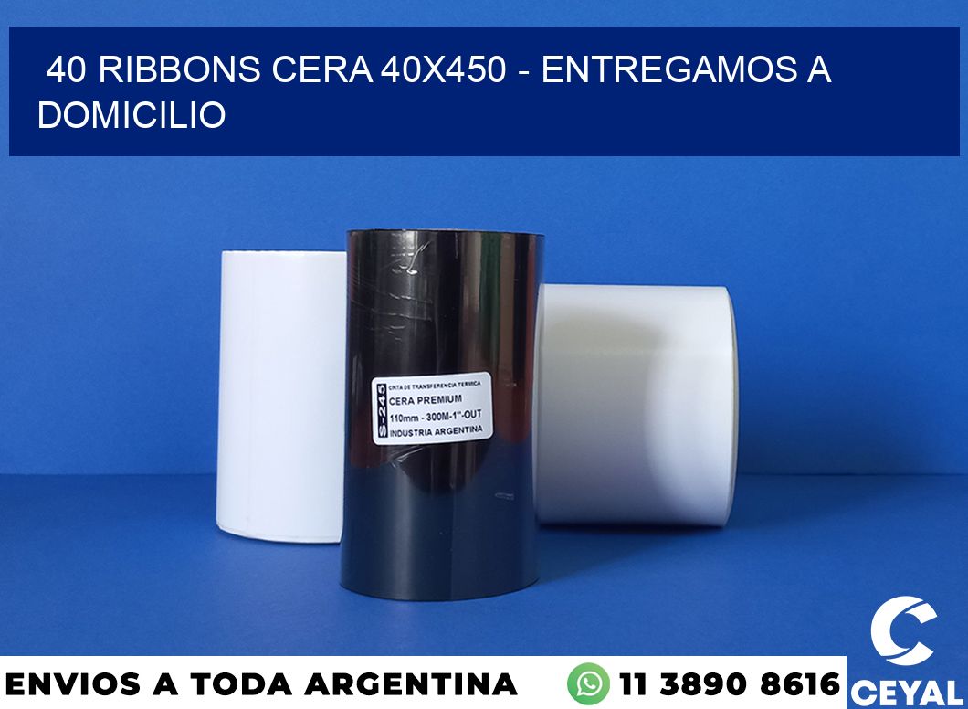 40 Ribbons cera 40×450 – entregamos a domicilio