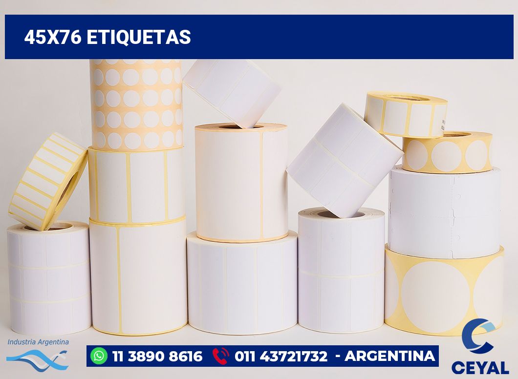 45x76 Etiquetas