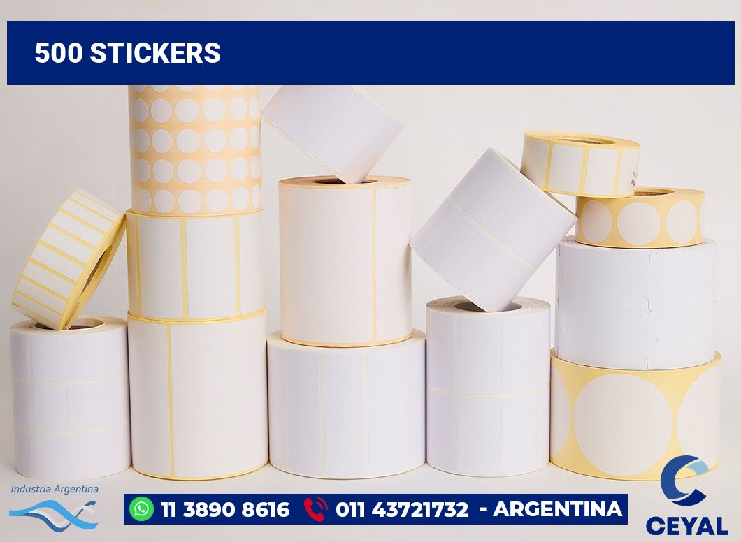 500 Stickers