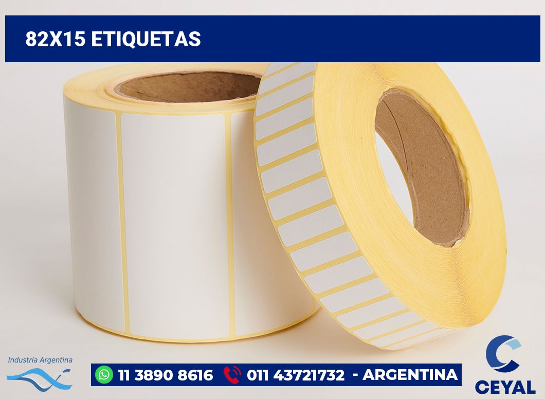 82x15 Etiquetas