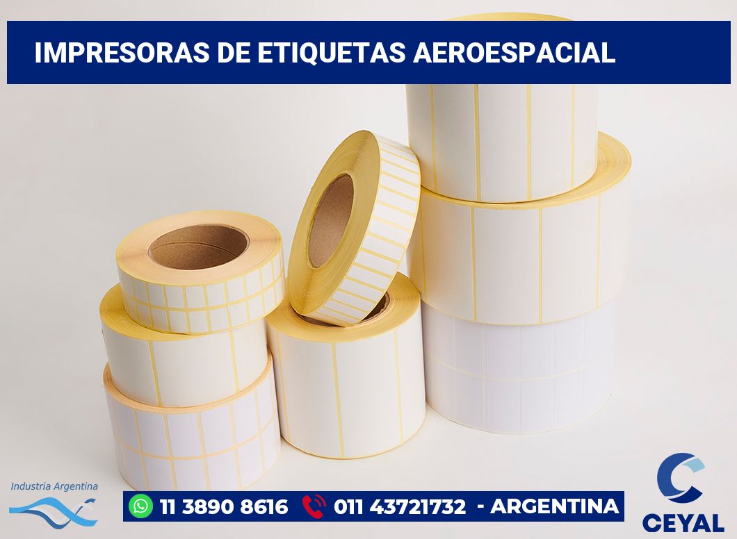 Impresoras de etiquetas aeroespacial