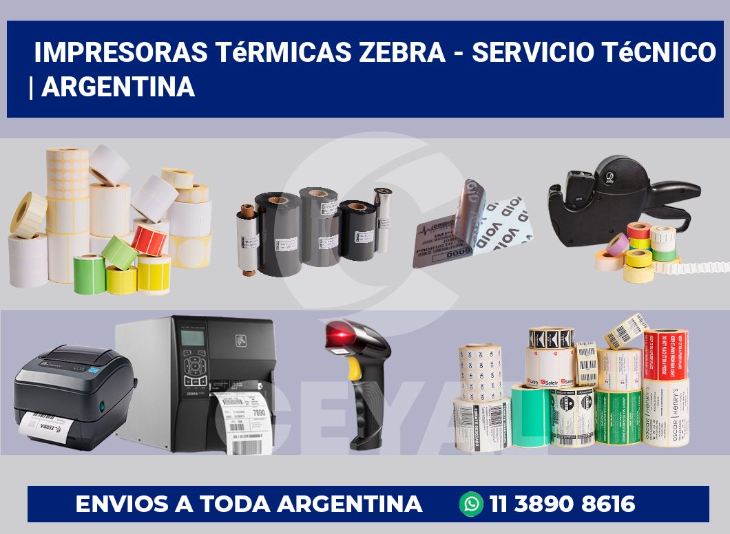 Impresoras térmicas Zebra – servicio técnico | Argentina
