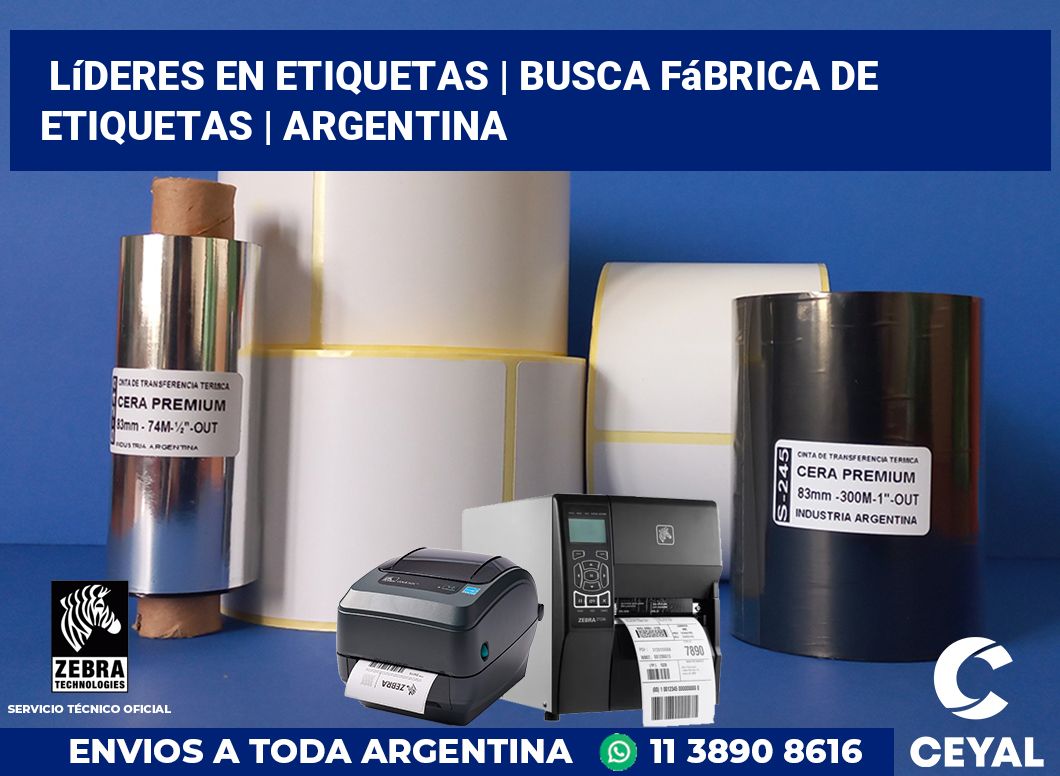 Líderes en etiquetas | Busca fábrica de etiquetas | Argentina