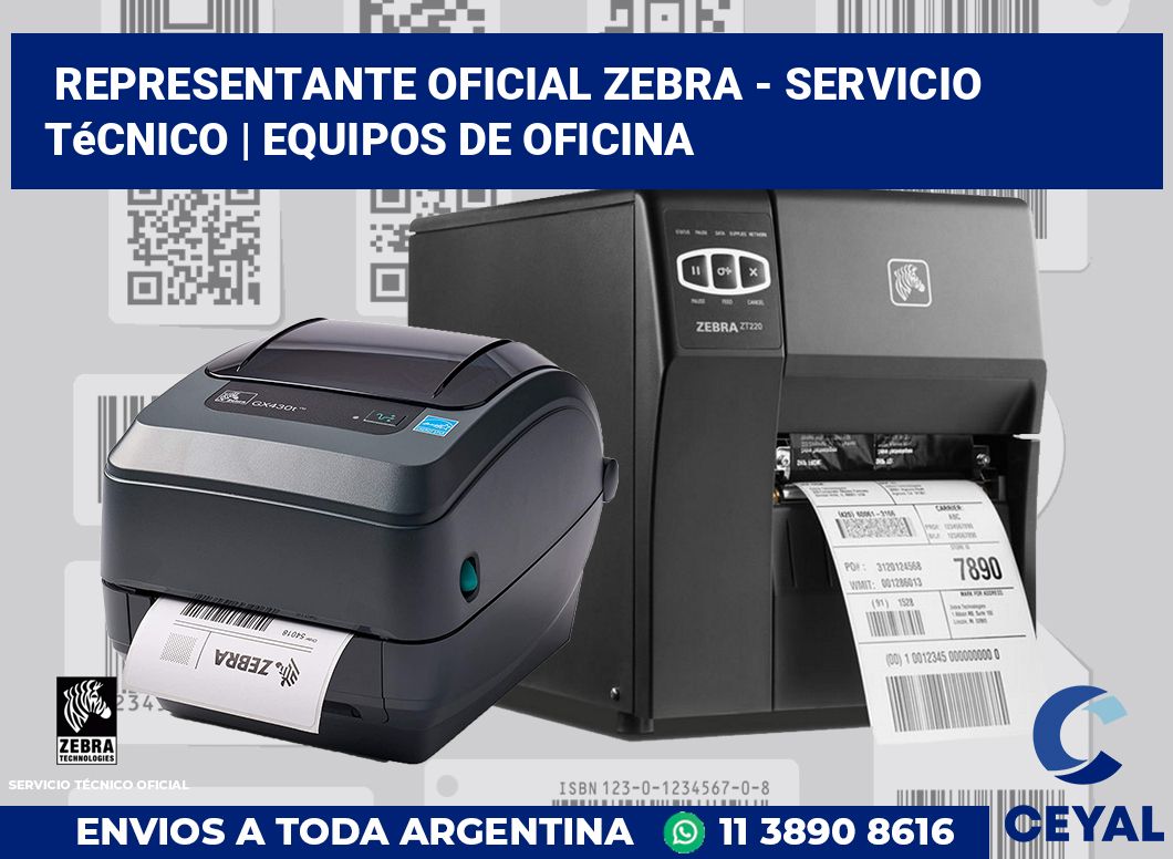 Representante oficial Zebra - Servicio técnico | Equipos de oficina