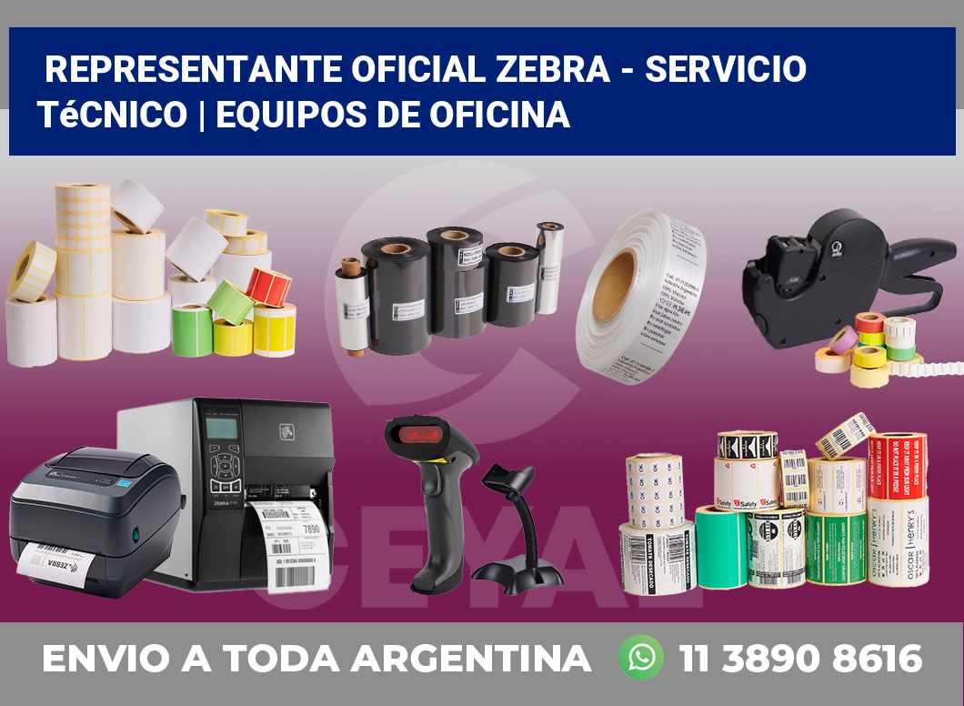 Representante oficial Zebra – Servicio técnico | Equipos de oficina