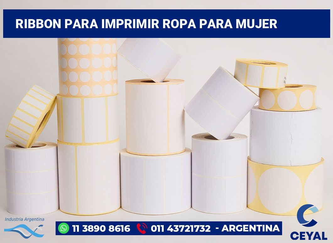 Ribbon para imprimir Ropa para mujer