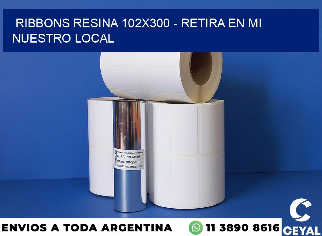 Ribbons resina 102×300 – retira en mi nuestro local