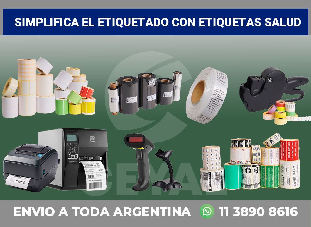 Simplifica el Etiquetado con Etiquetas Salud