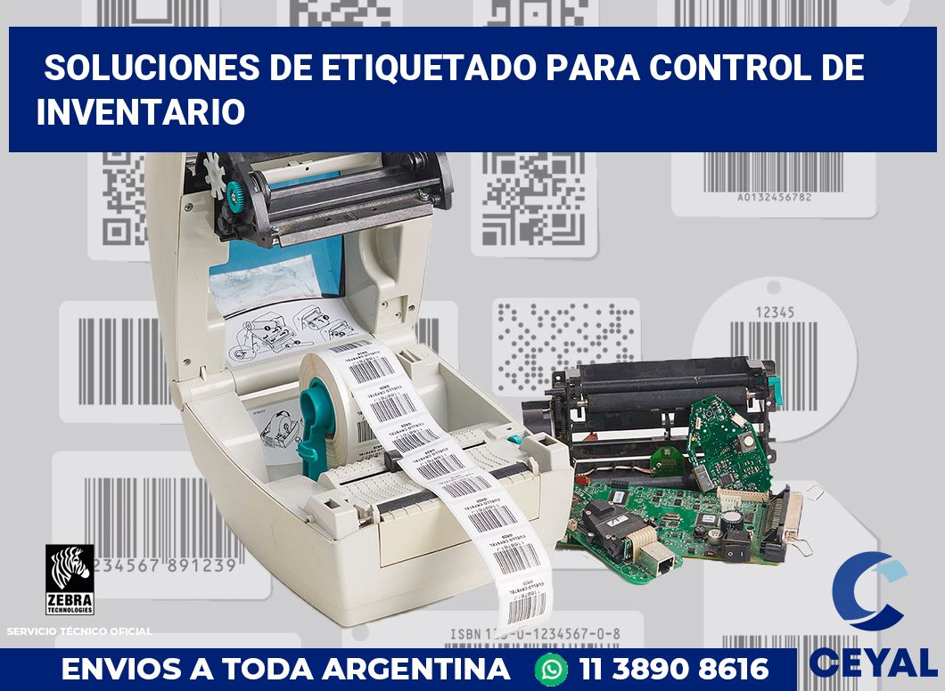 Soluciones de Etiquetado para Control de Inventario