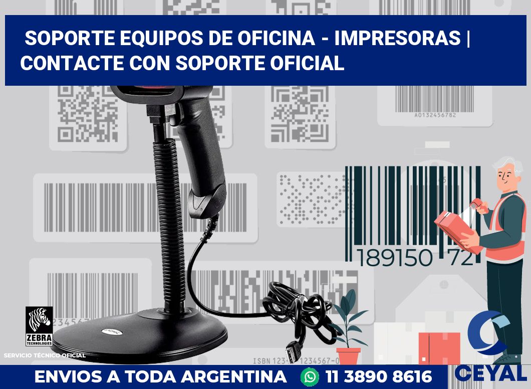 Soporte equipos de oficina - impresoras | Contacte con soporte oficial
