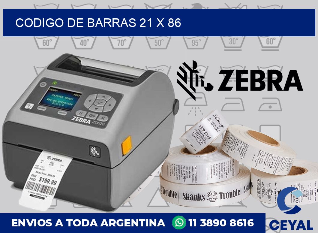 codigo de barras 21 x 86