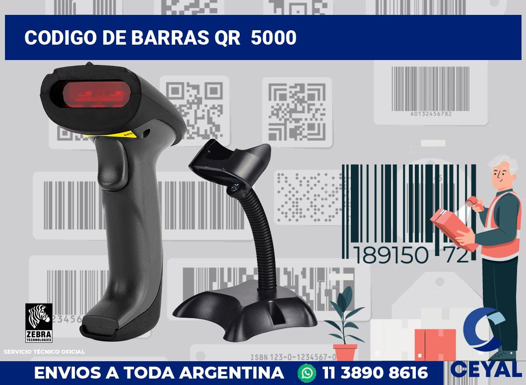 codigo de barras qr 5000