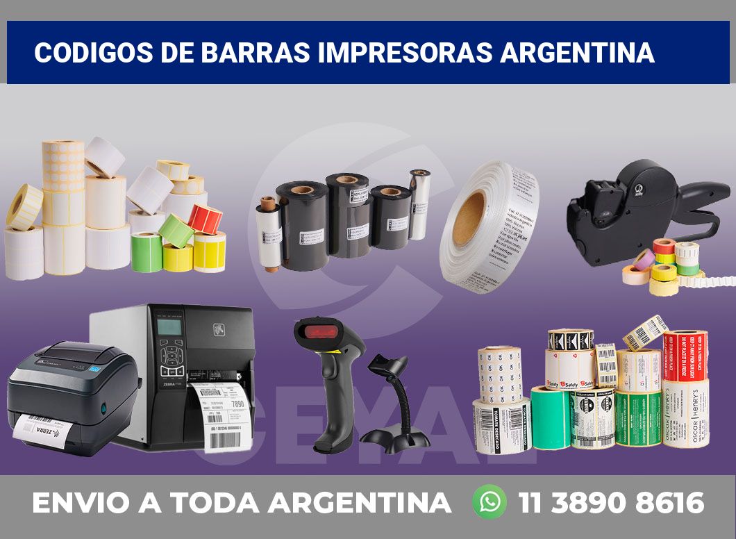 codigos de barras impresoras Argentina