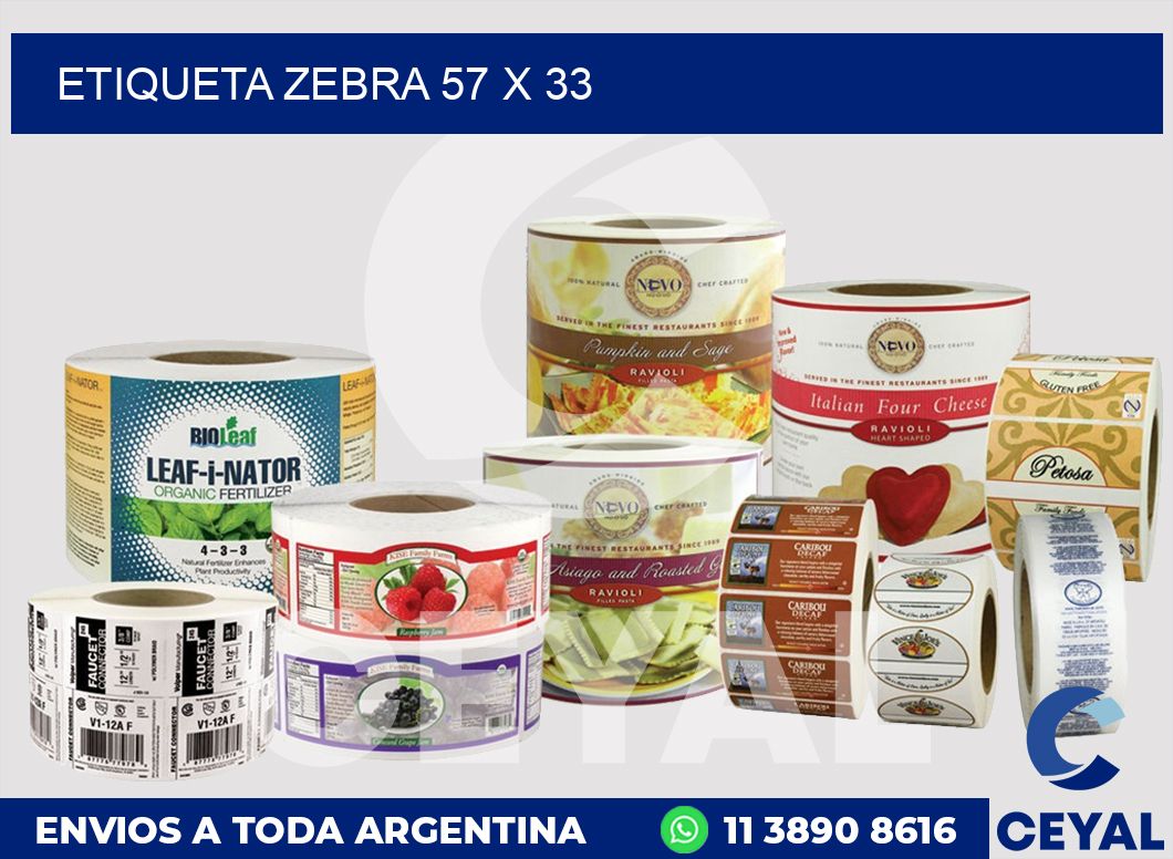 etiqueta zebra 57 x 33
