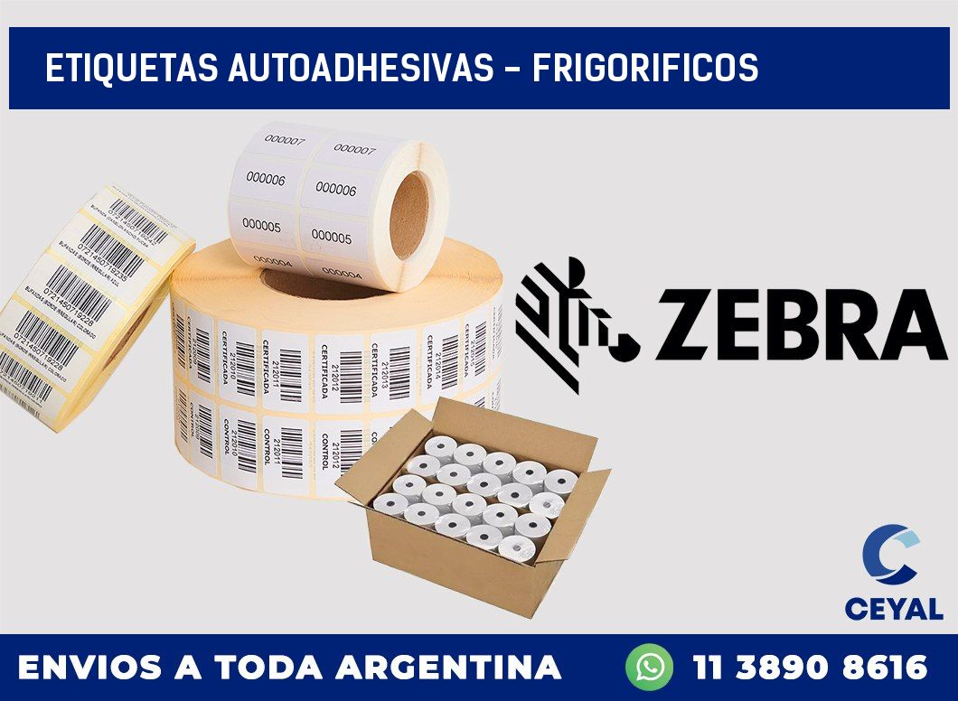etiquetas autoadhesivas – frigorificos