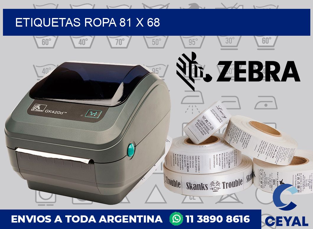 etiquetas ropa 81 x 68