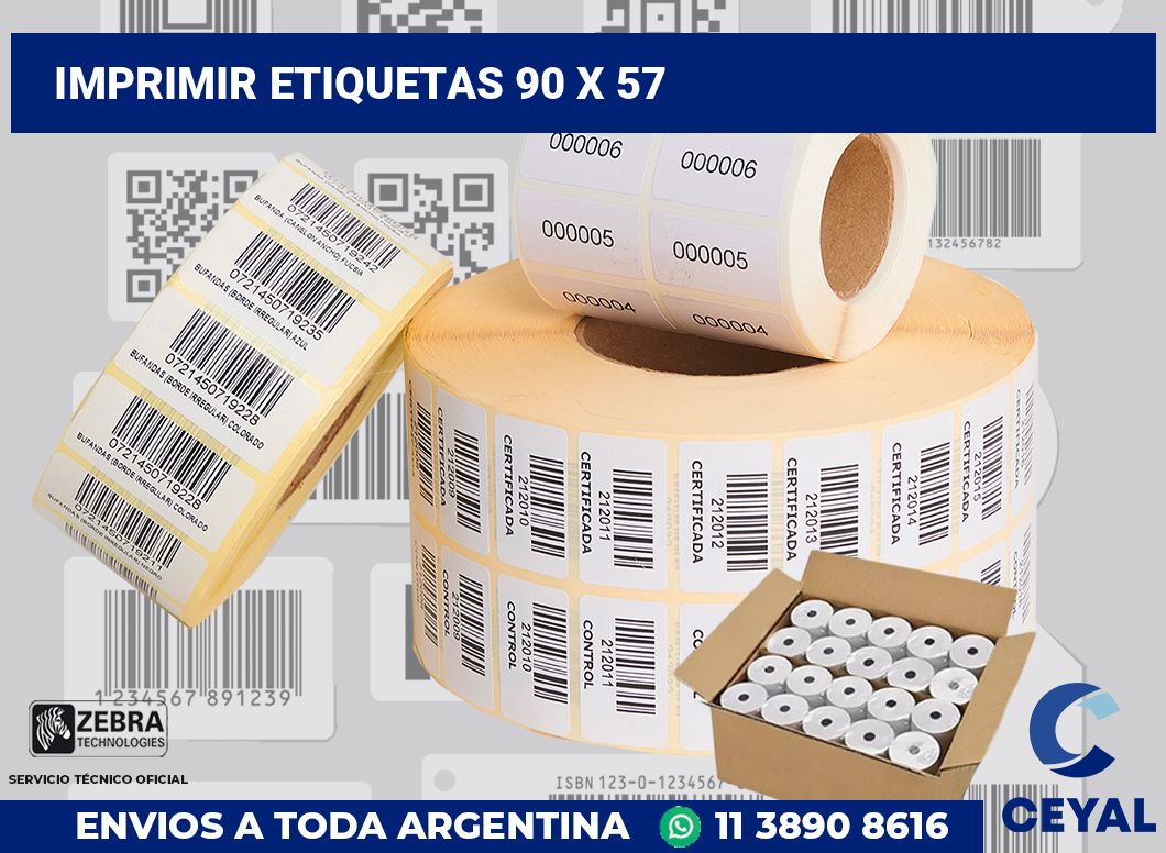 imprimir etiquetas 90 x 57