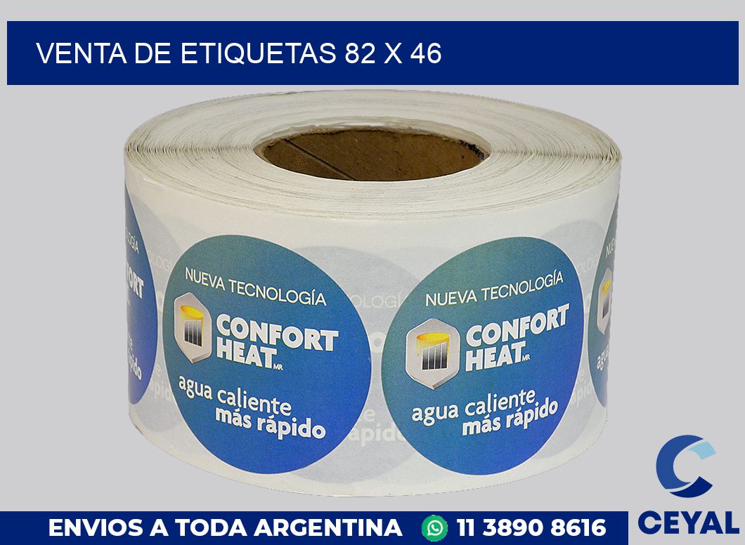 venta de etiquetas 82 x 46