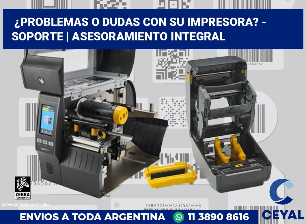 ¿Problemas o dudas con su impresora? - Soporte | Asesoramiento integral