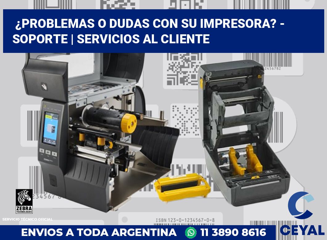 ¿Problemas o dudas con su impresora? - Soporte | Servicios al cliente