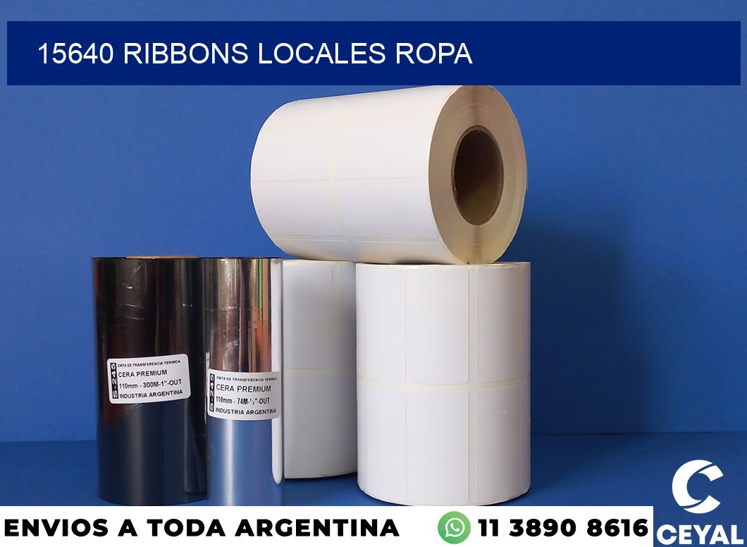 15640 ribbons locales ropa