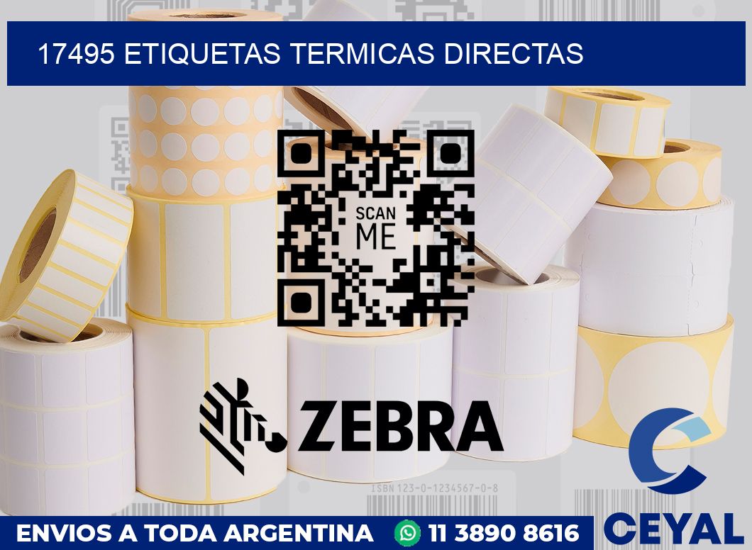 17495 Etiquetas termicas directas