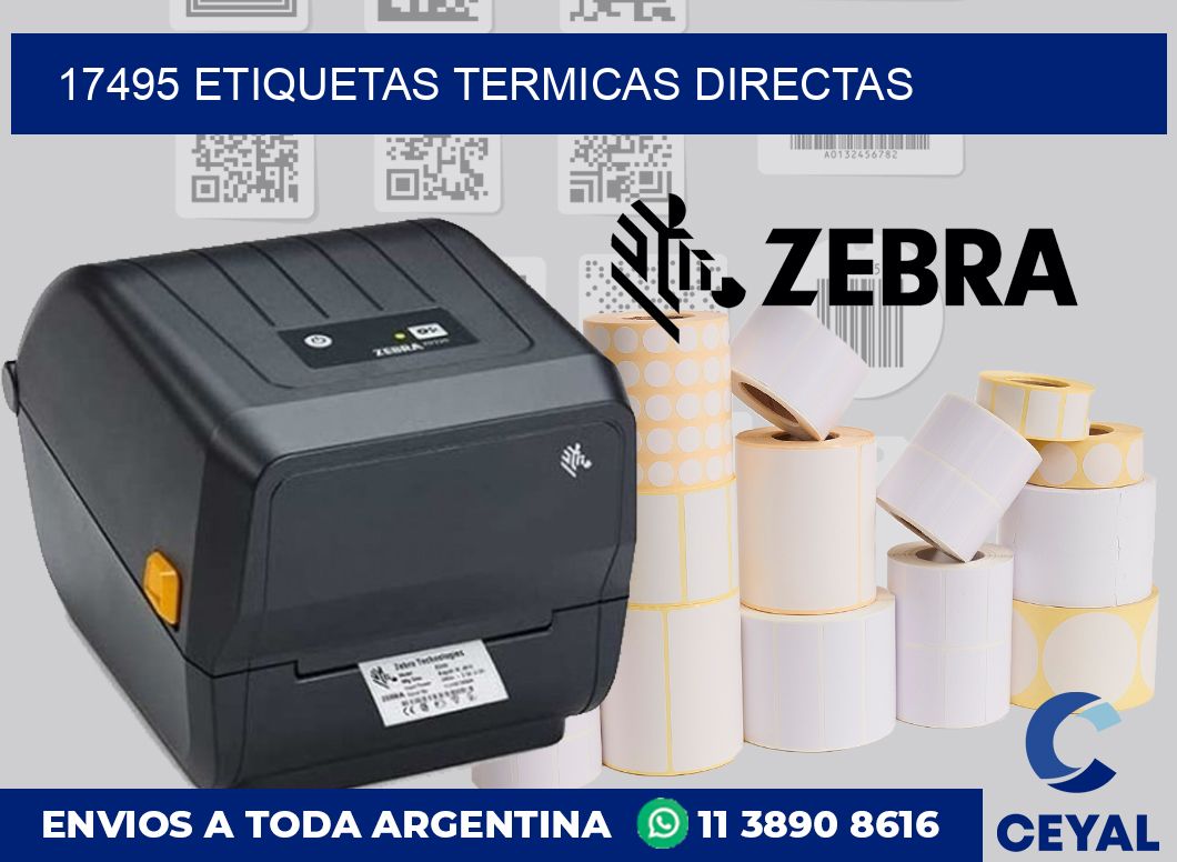 17495 Etiquetas termicas directas