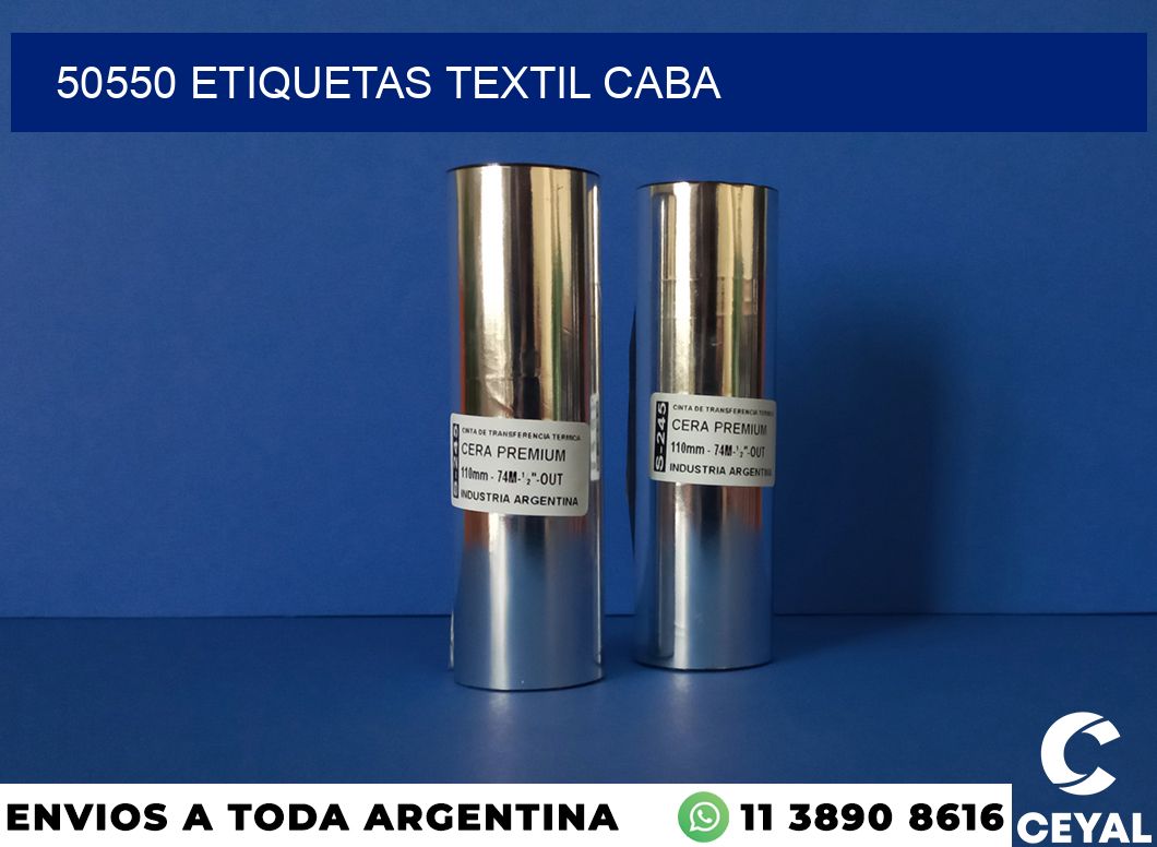 50550 etiquetas textil caba